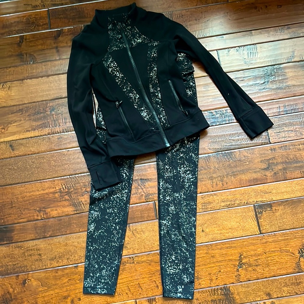 Ivivva size 10 2 piece outfit- jacket and pants